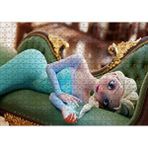 Cakapuzzle Kanepede Yatmış Buzlar Kraliçesi Elsa Görseli 120 Parça Ahşap Puzzle