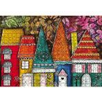 Cakapuzzle Kaprisli Ev Boyama 120 Parça Ahşap Puzzle