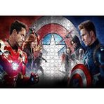 Cakapuzzle Kaptan Amerika İç Savaş Karınca Adam Kara Panter Marvel Görseli Puzzle Yapboz Mdf Ahşap