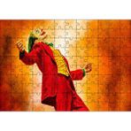 Cakapuzzle Kırmız Joker Yağlı Boya Çizim Görseli 120 Parça Ahşap Puzzle