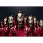 Cakapuzzle La Casa De Papel Tüm Karakterler Dali Maskeli 120 Parça Ahşap Puzzle