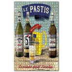 Cakapuzzle Le Pastis İcecekler Görseli Ahşap 255 Parça Puzzle