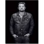 Cakapuzzle Leonardo Di Caprio Kot Ceket Top Sakallı Mdf 255 Parça Puzzle