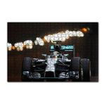 Cakapuzzle Lewis Hamilton Formül 1 2019 Görseli 120 Parça Ahşap Puzzle