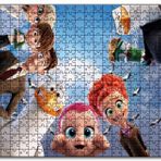 Cakapuzzle Leylekler Bebek Sarah Henry ve Nate Mdf 500 Parça Puzzle