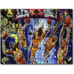 Cakapuzzle Los Angeles Lakers Beşli Smaç Potaaltı Çizim Mdf 500 Parça Puzzle