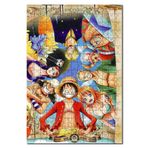 Cakapuzzle Luffy Bounty Nami Roronoa Zoro Sanji Tony Chopper 500 Parça Puzzle Yapboz Mdf (ahşap)