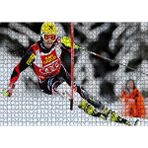Cakapuzzle Marcel Hirscher Spor Kayak 120 Parça Ahşap Puzzle