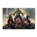 Cakapuzzle Marvel Avengers Görseli 120 Parça Ahşap Puzzle
