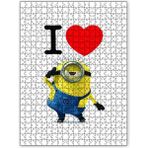 Cakapuzzle Minyonları Seviyorum Ahşap 255 Parça Puzzle