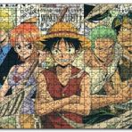Cakapuzzle Monkey D Luffy Anime Karakterler Mdf 120 Parça Puzzle
