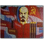 Cakapuzzle Mozaik Lenin ve Orak Çekiç 255 Parça Puzzle