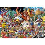 Cakapuzzle Nintendo Wii Tüm Karakterler Kompozisyon Mdf 1000 Parça Puzzle