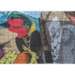 Cakapuzzle Öpüşen Çift Bina Boyama 120 Parça Ahşap Puzzle