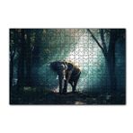 Cakapuzzle Ormanda Fil 120 Parça Ahşap Puzzle