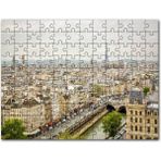 Cakapuzzle Paris Şehri Sen Nehri Eyfel Kulesi Görseli Mdf 255 Parça Puzzle