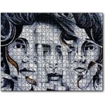 Cakapuzzle Parmaklar ve Yüzler İllüzyonik Duvar Boyama Mdf 1000 Parça Puzzle