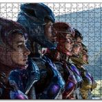 Cakapuzzle Power Rangers Hepsi Bir Arada Mdf 120 Parça Puzzle
