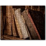 Cakapuzzle Rafta Eski Antika Kitaplar Mdf 120 Parça Puzzle