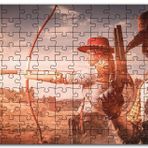 Cakapuzzle Red Dead Redemption Oyun Posteri Mdf 255 Parça Puzzle
