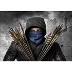 Cakapuzzle Robin Hood Taron Eggerton 120 Parça Ahşap Puzzle