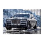 Cakapuzzle Rolls Royce Hayalet Araba Görseli 120 Parça Ahşap Puzzle