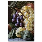 Cakapuzzle Sarı ve Siyah Üzümler Limon ve Elma Ahşap 1000 Parça Puzzle