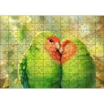 Cakapuzzle Sevda Kuşları 120 Parça Ahşap Puzzle