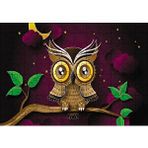 Cakapuzzle Sevimli Baykuş 120 Parça Ahşap Puzzle