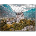 Cakapuzzle Sevimli Sarı Kakadu Papağanı Mdf 120 Parça Puzzle