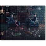 Cakapuzzle Sherlock ve Dr.watson Baker Street Mdf 500 Parça Puzzle