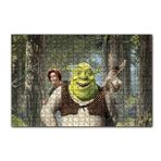 Cakapuzzle Shrek Shrek Orman Prenses Eşek Gülümsüyor Görseli 120 Parça Ahşap Puzzle