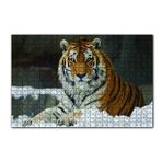 Cakapuzzle Sibirya Kaplanı 120 Parça Ahşap Puzzle