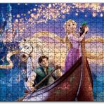 Cakapuzzle Sinbad ve Prenses Kayıkta Mdf 120 Parça Puzzle
