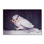 Cakapuzzle Sinirli Kar Baykuşu 120 Parça Ahşap Puzzle