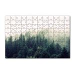 Cakapuzzle Sisler İçindeki Yemyeşil Orman 120 Parça Ahşap Puzzle