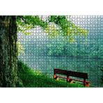 Cakapuzzle Sisli Ormandaki Nehir ve Boş Bank 120 Parça Ahşap Puzzle