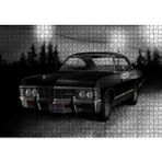 Cakapuzzle Siyah Klasik Chevrolet 120 Parça Ahşap Puzzle