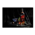 Cakapuzzle Siyah Kumaşlar ve Johnnie Walker Red Label 120 Parça Ahşap Puzzle