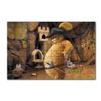 Cakapuzzle Sonsuza Kadar Shrek Kedi Görseli 120 Parça Ahşap Puzzle
