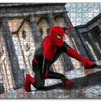 Cakapuzzle Spiderman Sütunlar Arasında Ahşap 1000 Parça Puzzle
