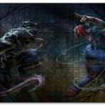 Cakapuzzle Spiderman Venom Artwork Mdf 120 Parça Puzzle