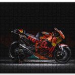 Cakapuzzle Suzuki Redbull Siyah Kırmızı Motorsiklet Mdf 500 Parça Puzzle