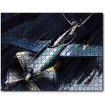 Cakapuzzle Tek Motorlu Uçak Illüstrasyon 255 Parça Puzzle