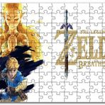 Cakapuzzle The Legend Of Zelda Breath Of The Wild Görseli Mdf 1000 Parça Puzzle