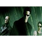 Cakapuzzle The Matrix Neo Trinity ve Morpheus Full Renkli 120 Parça Ahşap Puzzle