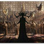 Cakapuzzle Thor Ragnarok Kompozisyon Ahşap 500 Parça Puzzle