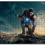 Cakapuzzle Tony Stark Ayağa Kalkıyor Mdf 500 Parça Puzzle