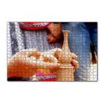 Cakapuzzle Toprak Çömlek Yapan Eller 120 Parça Ahşap Puzzle