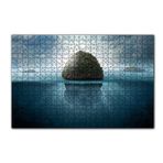 Cakapuzzle Tropikal Kurukafa Adası 120 Parça Ahşap Puzzle